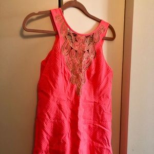 Lilly Pulitzer neon pique dress